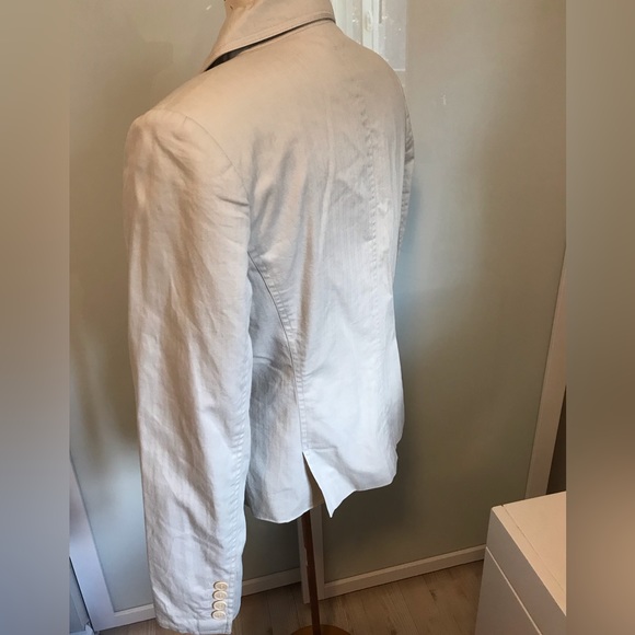 Club Monaco Casual Blazer Jacket - Beige - Picture 4 of 5